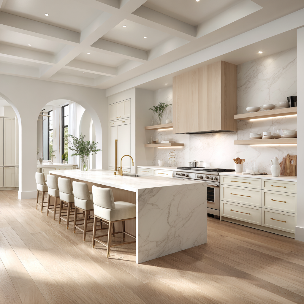Indoor Lap Pool with Skylights